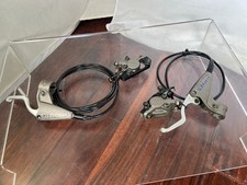 Vintage Hayes Mag Hydraulic Brake Set Bent Rear Lever (PARTS ONLY) Not Working picture