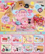 Re-Ment Miniature Dollhouse Girls Room Furniture Rement Full set 8 pieces picture
