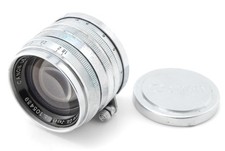 [Exc+4 w/Cap] Canon 50mm f/1.8 Silver Lens L39 Leica Screw Mount From JAPAN picture