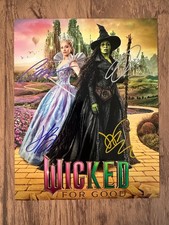Wicked: For Good – Signed 8×10 Movie Photo picture