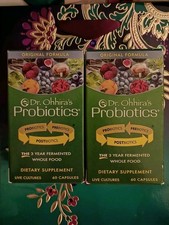 TWO Dr Ohhira's Probiotics Original Formula 60 Caps Each Box  Expire 02/2027  🆕 picture
