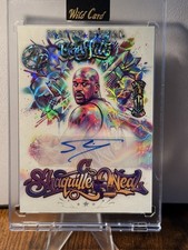 2026 Wild Card Matte Metal Graffiti Shaquille O'Neal Auto Artist Proof 1/1 picture