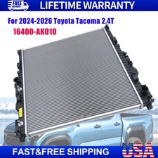 Cooling Radiator 16400AK010 For 2024-2026 Toyota Tacoma Crew Extended 2.4L picture