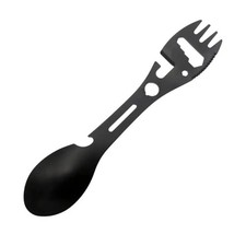 Multifunctional Camping Fork Spoon Stainless Steel Bottle Opener 17.5cm picture
