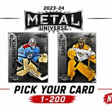 2023-24 UD SkyBox Metal Universe Hockey Base Set You Pick Singles #1-200  picture