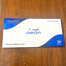 LifeWave Y-age aeon Phototherapy Wellness Patch 30ct White/Blue picture