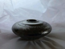 Vintage Ikebana Pottery Vase Handmade  picture