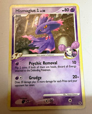 Pokemon TCG Mismagius GL SP Holo Rare 10/111 Rising Rivals 2009 English picture