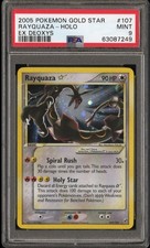 🐉GRADED RAYQUAZA POKÉMON CARD GRADED POKÉMON CARDS GREAT GIFT picture