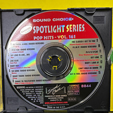 Sound Choice Spotlight Series Karaoke CD+G Pop English Vol. 161 CDG MPN 8844 picture