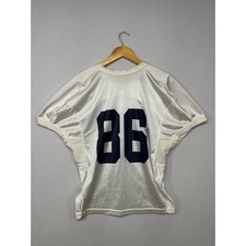 Gorpcore Sportswear Nike Mens Large White Football Practice Jersey 86 Mesh picture