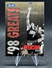 1997-98 Fleer Ultra '98 Greats #258G Allen Iverson Gold Medallion 76ers picture