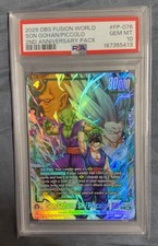 2026 DBS 2nd Anniversary Son Gohan SH/Piccolo SH Foil FP-076 PSA 10 picture