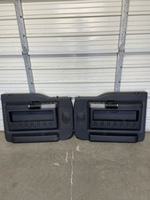 2008-2016 FORD F250 F350 LARIAT FRONT & REAR DOOR PANELS AND SWITCHES picture