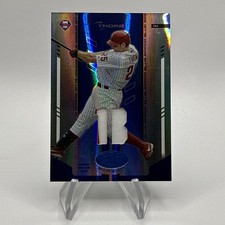 Jim Thome 2004 Leaf Certified Blue Mirror Game Worn Jersey (MEM) #’d /100 #98 picture