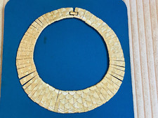 Old Vintage KENNETH LANE Beautiful Heavy Unqiue Necklace Choker Jewelry picture
