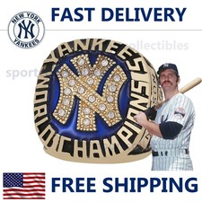 1977 NY Yankees World Series Ring - MUNSON #15 - Fan Gift - MLB Replica Ring picture