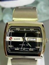 Rado NCC 101 Black Dial Stainless Steel Automatic Men's Swiss Wristwatch picture