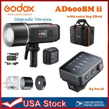 US Godox AD600BMII+X3Pro 600Ws Outdoor Studio Flash+Portable bag for Nikon picture