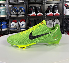 Nike Vapor Edge x Kobe 6 Grinch Football Cleats Men’s Size 13 FQ7645-300 picture