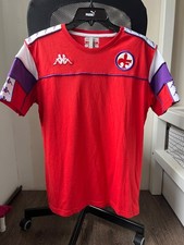 FIORENTINA PRE - MATCH 2021 - 2022 SOCCER JERSEY FOOTBALL SHIRT KAPPA sz L picture