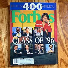 Forbes Magazine Forbes 400 Special Edition June 1996 Issue 6 Vol 178 picture
