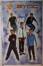 NSYNC Hangin rare vintage group poster 22.50