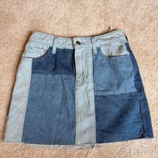 Hollister-co Women's Blue and Navy Skirt picture