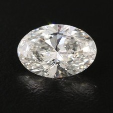 2.89 CT Oval Brilliant Cut Lab Grown Diamond with IGI Report picture