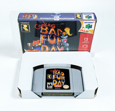 Conker's Bad Fur Day N64 - With Box and Case - Tested and Working picture