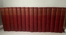 1904 Antique Personal Shakespeare Complete 15 Vol Set Doubleday Esther Wood picture