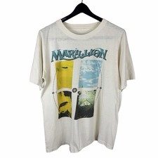 Vintage 1989 Marillion Seasons End Single Stitch Band Graphic Shirt Size L picture