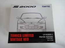 Tomica Limited Vintage NEO LV-N269b Honda S2000 1999 1/64 TOMYTEC White New picture