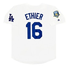 Andre Ethier 2008 Los Angeles Dodgers Men's Home 50th Anniv. Jersey picture