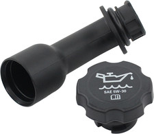 Engine Oil Filler Tube W/Gasket and Oil Filler Cap picture