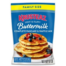 Krusteaz Complete Buttermilk Pancake and Waffle Mix, Light & Fluffy, 5 lb Bag picture
