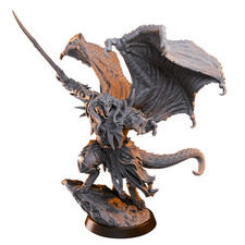 Draconian Spellblade – 32mm Resin Miniature | D&D 3D Printed Fantasy Figure picture