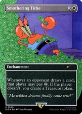 Smothering Tithe (7009) Rainbow Foil Secret Lair Drop Playtest Card picture