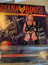 Riana Rouge Computer Game - AUTOGRAPHED BY PLAYMATE GILLIAN BONNER - RARE picture