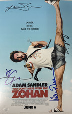 ZOHAN Authentic Cast Signed x4 