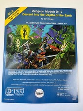 D1-2 - DESCENT INTO THE DEPTHS OF THE EARTH AD&D TSR 9059 REPRINT picture