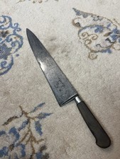 VTG Sabatier K Acier Fondu Garanti Chef Knife Antique 12” France Carbon Steel picture