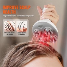 Nordic Haven Halo Waterproof Electric Scalp Massager Cordless Head Spa picture