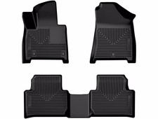 Husky WeatherBeater Front/2nd Row Floor Mats 3pc Fits 24-26 Hyundai Santa Fe Blk picture
