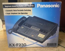 Vintage Panasonic KX-F230 Telephone Answering System w/ Facsimile Made In Japan picture