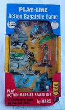 NOS 1964 Vintage Nutty Mads Bagatelle Pinball Game by Louis Marx BEAUTY picture