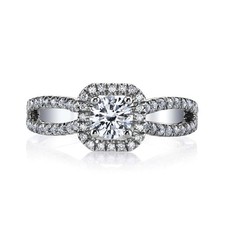 Certified White Diamond 3.00Cts. Round Shape Ring In 925 Silver - Tariffs Free picture