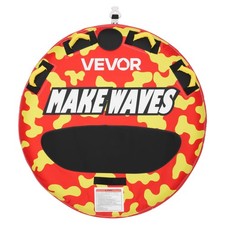 VEVOR Towable Tube for Boating 2-Rider Inflatable Boat Tubes Water Sport Towable picture