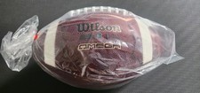 Wilson Omega Official Game Football - Leather Brand New NCAA NFHS picture