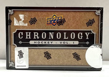 2018-19 Upper Deck Chronology Volume 1 Hockey Factory Sealed Hobby Box picture